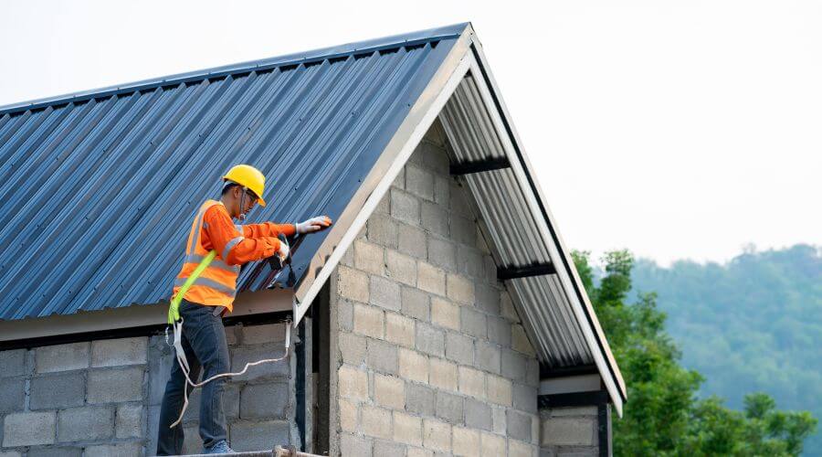 Professional metal roof installation in Fremont, NE